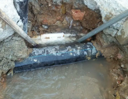 金秀测漏水之水管漏水